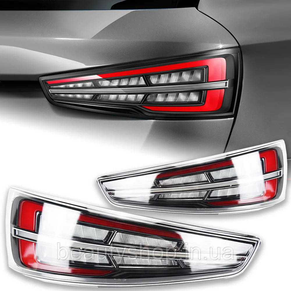 Задні світлодіодні ліхтарі (ліва і права) для Audi Q3 (8U/F3, 2013–2019)