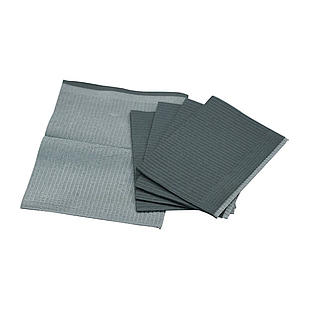 Нагрудники стоматологічні 500 шт ЯЩИК Чорні Cotisen