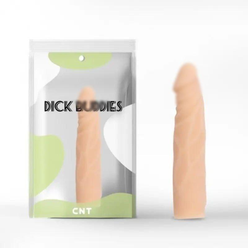 Фалоімітатор, ділдо Flexible Dong Flesh 7.5, гнучкий стрижень, реалістичний TPE, фото 1