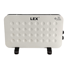 Нагрівач конвекторний електричний LEX LXZCH01F (турбовентилятор), 2000 Вт.
