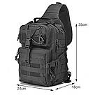 Тактична сумка рюкзак George LG-434K військова сумка синя під катуру 15L армійські сумки George, фото 2