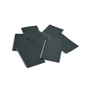 Нагрудники стоматологічні, серветки медичні 125 шт / уп Чорні Cotisen