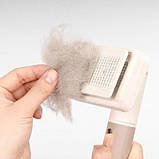 Щітка 3в1 для вичісуючи собак і кішок Pet hair brush removal 105, фото 8