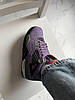 Чоловічі кросівки Nike Air Jordan 4 Canyon Purple Взуття Найк Аїр Джордан 4 фіолетові замша весна літо осінь, фото 6