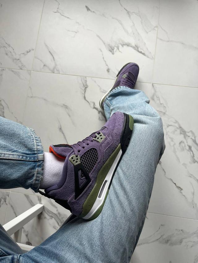 Jordan 4 Canyon Purple
