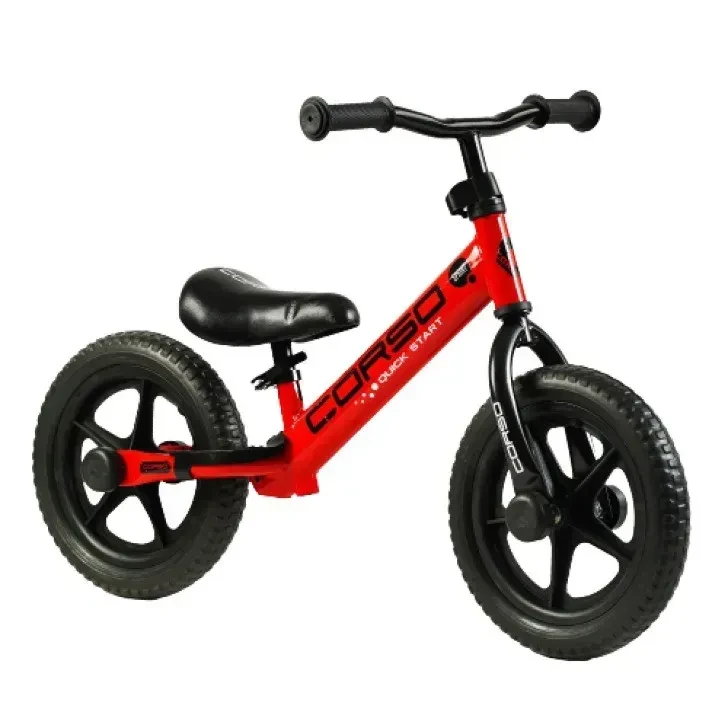 Велобіг "CORSO SPRINT" JR-74115  сталева рама, колесо 12" EVA, фото 1