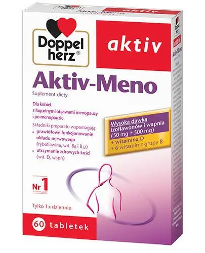 Doppelherz Aktiv-Meno - вітаміни для жінок під час менопаузи, 60 таб.