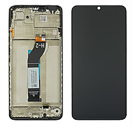 Дисплей Xiaomi RedMi 13c чорний | Екран + сенсор (модуль) + рамка
