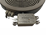 Конфорка (ТЕН-спіраль, 1200W) для склокерамічних варильних поверхонь Bosch, Siemens, Gorenje, Miele 00358684, фото 4