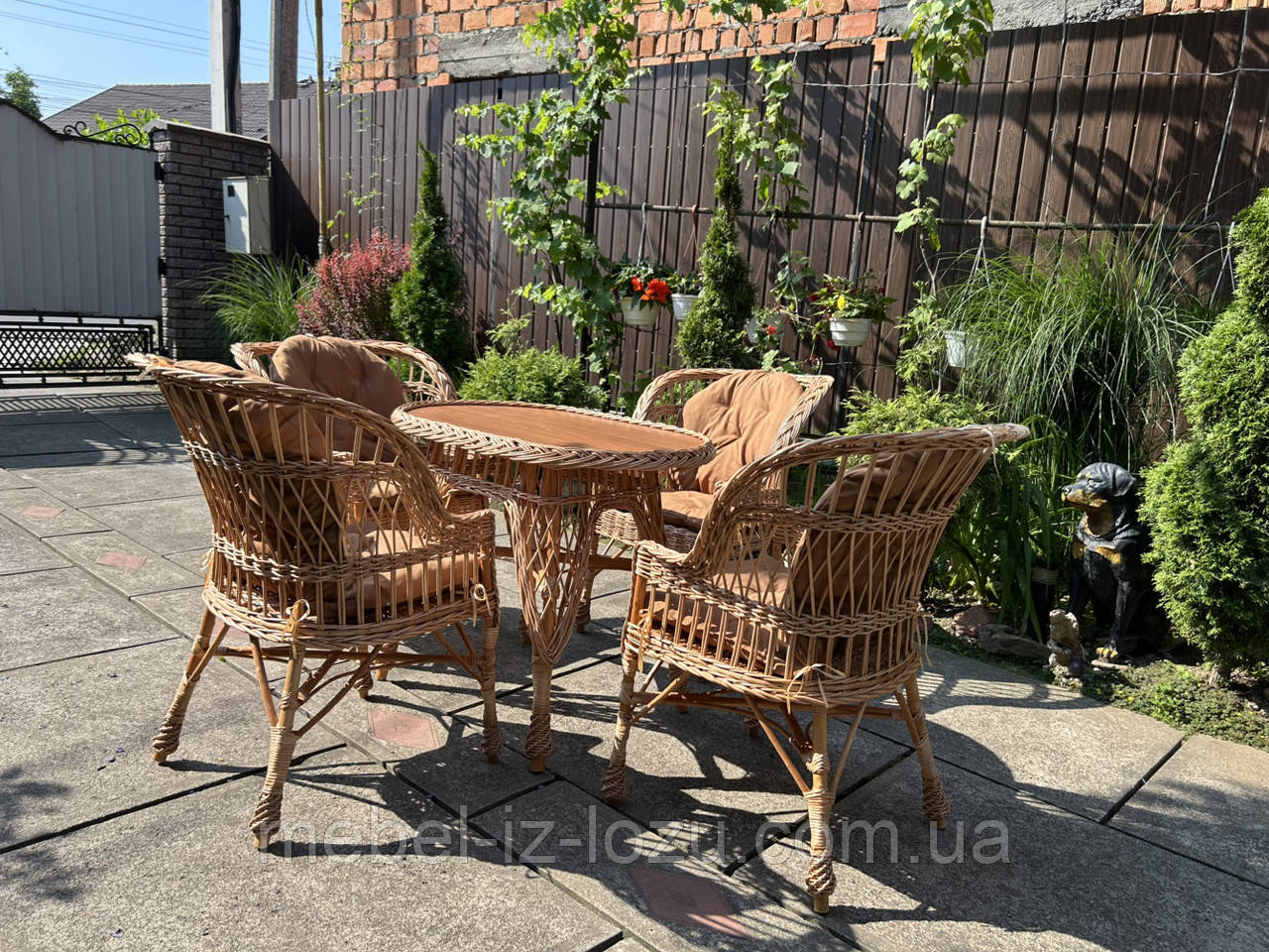 Набір Х1 з подушками +стіл Коса Овальний, фото 1