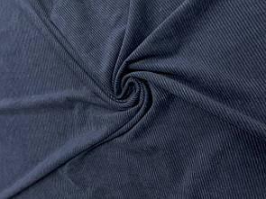 Вельвет-корд Темно-синій