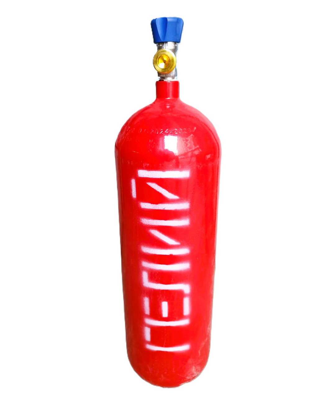 Балон гелієвий 5л (Новий) з вентилем Cavagna Італія