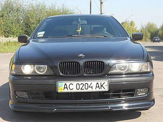 Накладка переднього бампера (сплітер, спідниця, губа) BMW E39 1996-2003 г. дорестайлінг