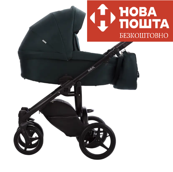 Коляска 2в1 Bebetto LUCA 32 темно зелена 503.20.23.032, фото 1