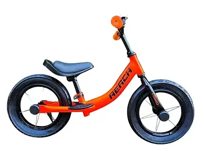 Беговел 12" дюймів Corso Reach (надувні колеса, підніжка, підставка для ніг, дзвінок) RC-9082-47 синій