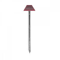 Цвях для хвилястих бітумних листів RN-O 3,1x75 червоний (Пачка 100шт)