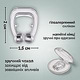 Кліпса від храпу антихрап, розширювачі для носа, магнітна кліпса проти храпу 2 шт Hechpro (4049), фото 2