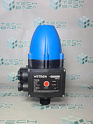 Контролер тиску (автоматика) електронний 1.1 кВт Ø1" регулювання тиску ввімкнення 1.5-3.0 bar WETRON (779735)