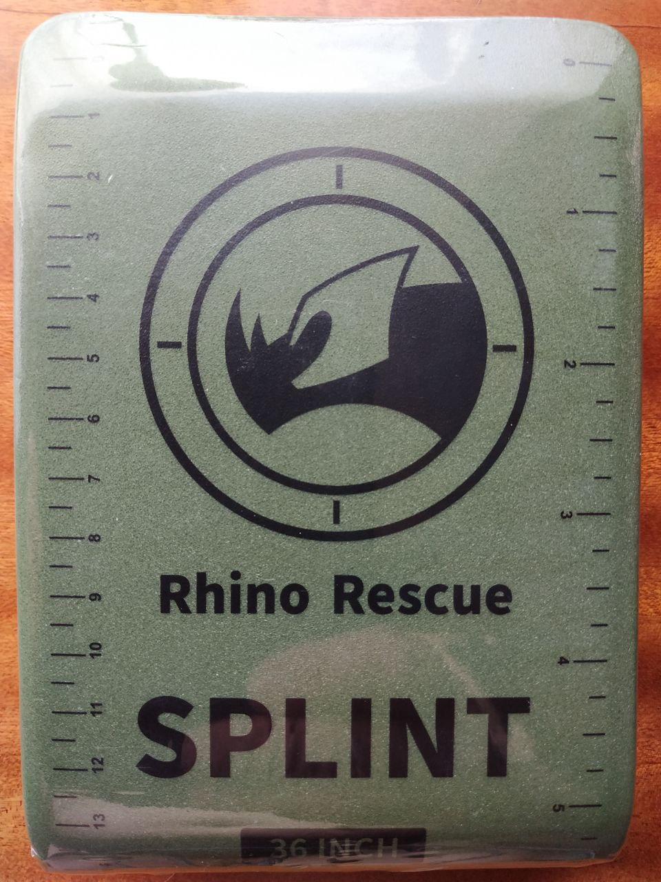 Шина іммобілізаційна ( медична ) RHINO RESCUE SPLINT 36 INCH Olive, фото 1