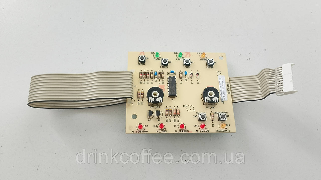 Плата керування для кавомашини DeLonghi ESAM 4000_10 Magnifica Cod: 5232102800 б/у, фото 1
