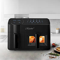 Аерофритюрниця Maestro MR-760 з двома чашами 3,5 л і 6 л мультипіч фритюрниця аерогриль