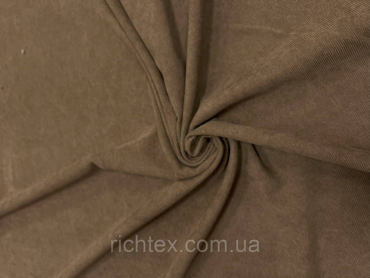 Мікровельвет Темний беж, фото 1