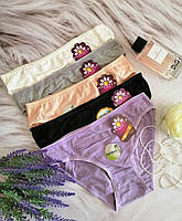 Жіночі труси сліпи бамбук 42-48р 5 кольорів
