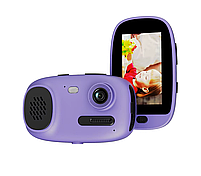 Цифровий фотоапарат Benjie Y21 4K Bluetooth сенсорний 32GB 3.0" 64мп камера, фото 2