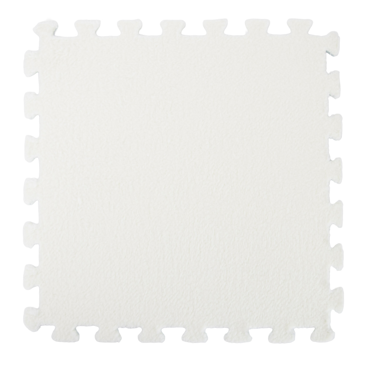 Дитячий м’який килимок-пазл (30×30 см) PZ-101 White, фото 1