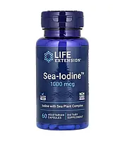 Морський йод Sea-Iodine Life Extension 1000 мкг 60 рослинних капсул
