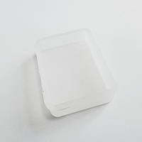 Силіконова форма Finding Молд для смоли кулон прямокутний параллелепіпед Білий 35 мм x 24.5 мм