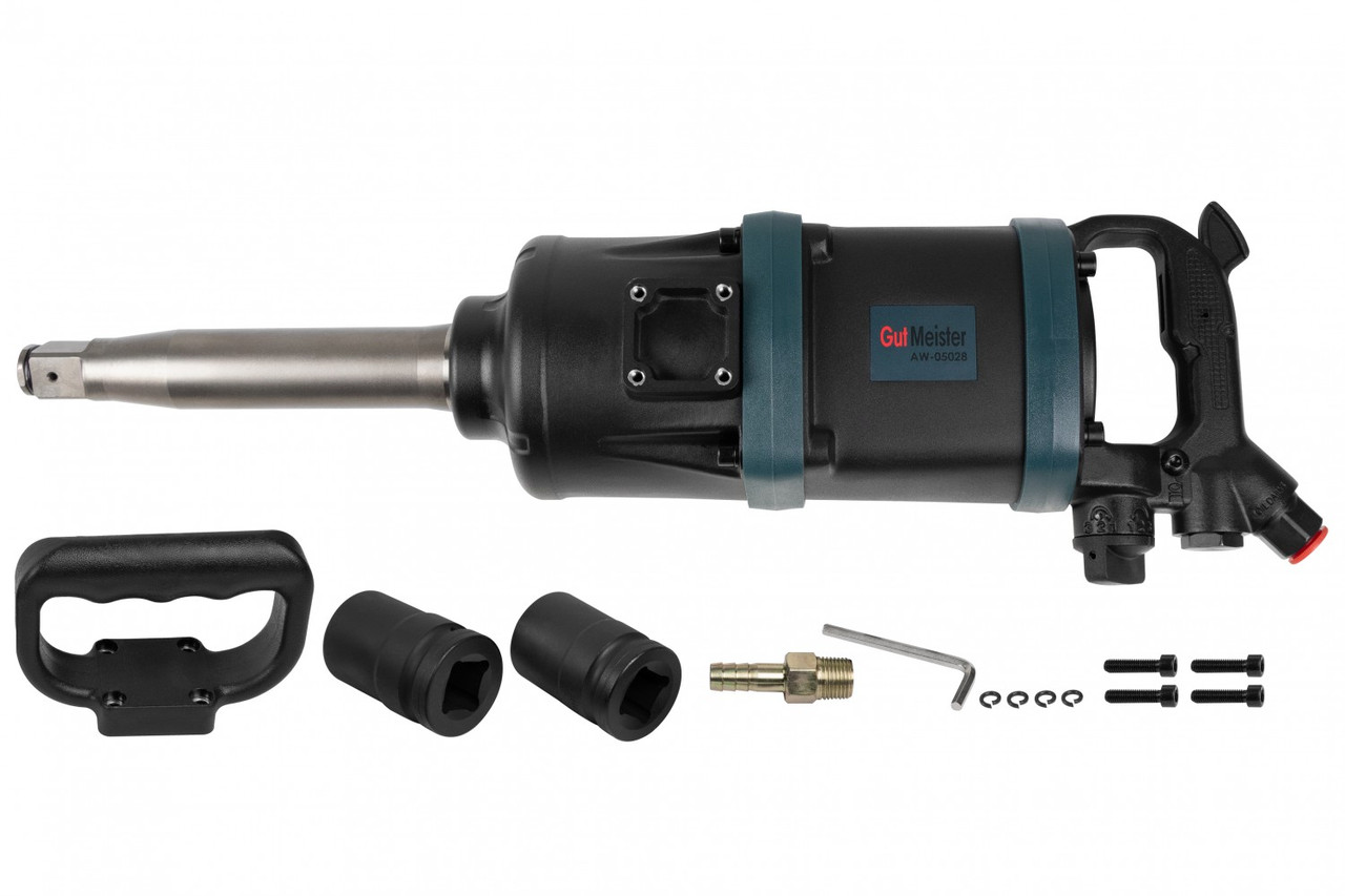 Гайковерт пневматичний GUT MEISTER 1” 5000 Nm 2800 об/хв AW05028, фото 1