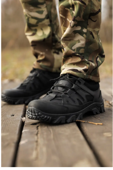 Кросівки тактичні Крейзі чорні, фото 1