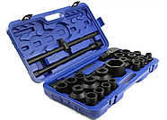 Набір інструментів AL-FA 3/4", 1" 6 та 12-гр 17-65 мм ALSS26-612, фото 2