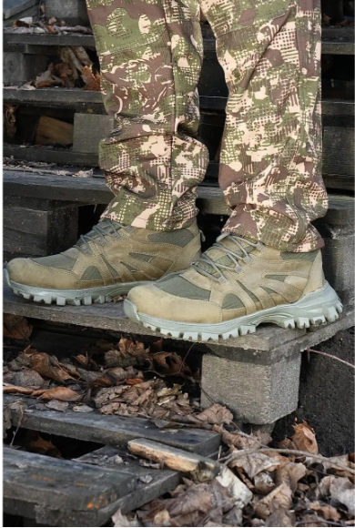 Кросівки Мангуст Олива Сітка, фото 1