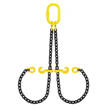 Стропи ланцюгові 2СЛГП G80 з чокерами