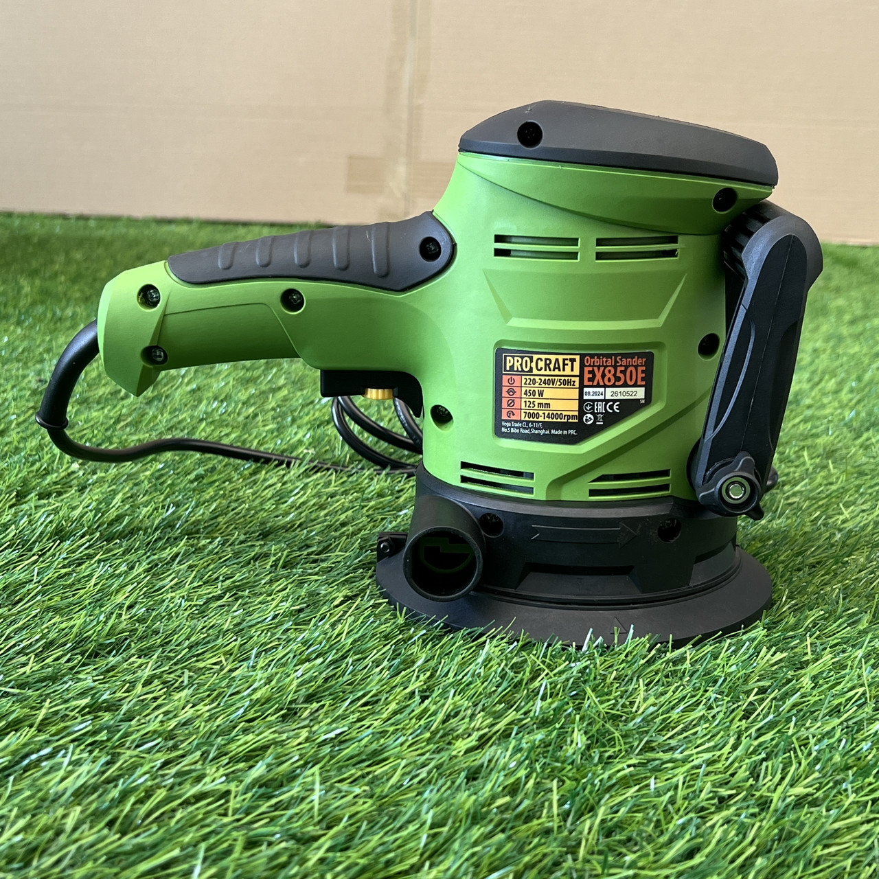 Шліфмашина ексцентрикова Procraft EX850E (125мм, 450Вт) Ексцентрик Прокрафт EX-850E
