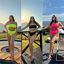 Купальник роздільний без бретелей