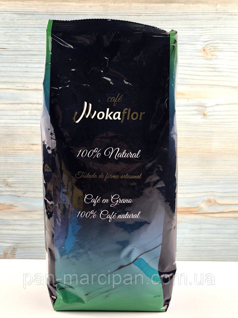 Кава в зернах MokaFlor 100% Natural 1кг, фото 1