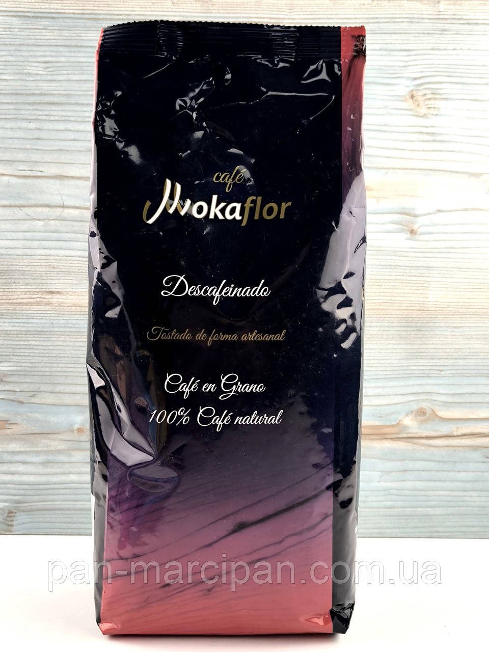 Кава в зернах MokaFlor Descafeinado 1кг, фото 1