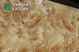 Дошка обрізна з тополі капової (чорної) 52 мм, ґатунок 1