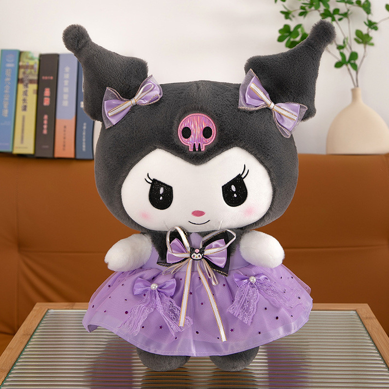 Детская плюшевая мягкая аниме игрушка Куруми кукла Коруми для девочек мягкие игрушки Куроми 35 см - фото 1 - id-p2671841429