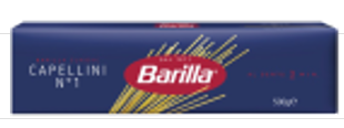 Pasta Barilla Capellini №1 500g 1/24, фото 1