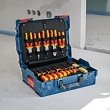 Набір інструментів електрика Bosch / Бош 1600A02NG4 в кейсі, 37 шт., фото 2
