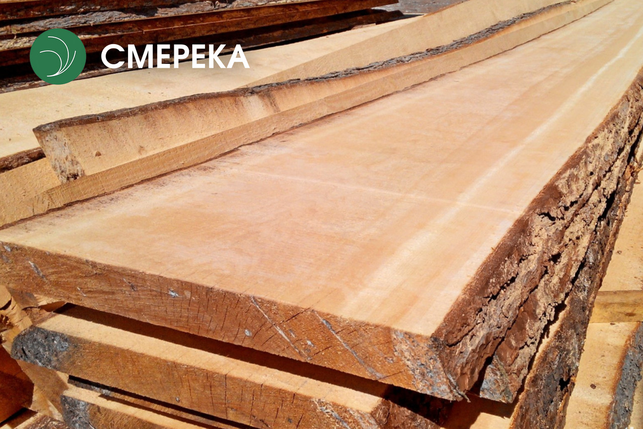 Дошка необрізна смереки (ялини) 32 мм, 1 ґатунок