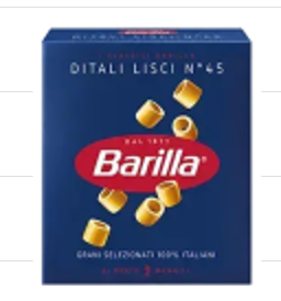 Pasta Barilla № 45 Ditali Lisci 500g 1/32, фото 1