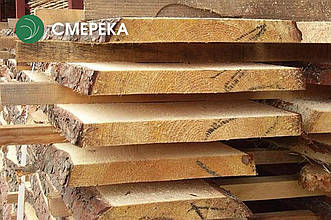 Дошка необрізна смереки (ялини) поштучно, 32х250х2200 мм, 1 ґатунок