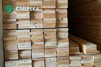 Дошка обрізна зі смереки 32 мм, ґатунок 1