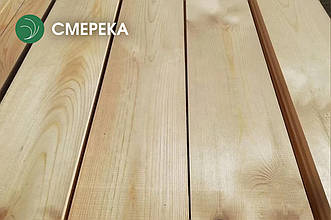 Дошка обрізна зі смереки 52 мм, ґатунок екстра