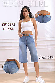 Бриджі джинсові жіночі оптом, S-2XL рр., арт. Nk-GP1776